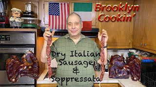 Dry Cured Italian Sausage amp Soppressata [upl. by Nnairrek]