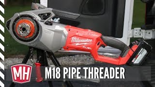 Milwaukee Pipe Threader nps19 [upl. by Egon94]