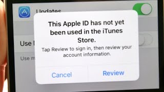 How To FIX This Apple ID Hasnt Been Used In The iTunes Store 2021 [upl. by Pedaiah39]