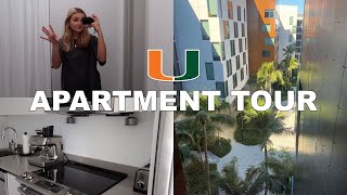 UNIVERSITY OF MIAMI APARTMENT TOUR single studio in lakeside village [upl. by Adlemi54]