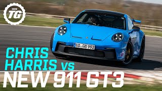 Review Chris Harris drives the new Porsche 911 GT3  Top Gear [upl. by Ogait]