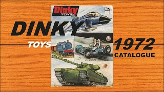 Dinky Toys 1972 Catalogue Close Up [upl. by Rednasela105]