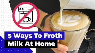 How To Froth Milk At Home Best Milk Frothers Review [upl. by Aikim]