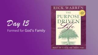 Purpose Driven Life Day 15 [upl. by Hesoj565]