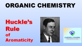 Huckles Rule of Aromaticity  Organic Chemistry  Bpharma amp Dpharma  Carewell Pharma [upl. by Ohare]