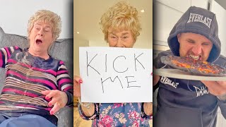 CRAZY Grandma VS Grandson PRANKS [upl. by Eniawtna]