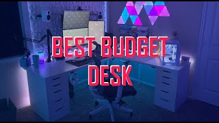 the ULTIMATE budget desk [upl. by Shepley]