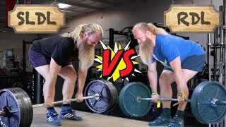 Stiff Leg Deadlift VS Romanian Deadlift [upl. by Abba]