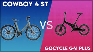 Cowboy 4 ST vs Gocycle G4i Plus Comparison [upl. by Cottrell]