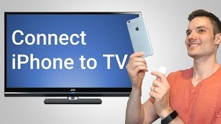 How to Connect iPhone to TV [upl. by Nedle330]