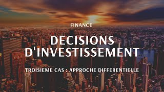 Cours de finance sur la Décision dinvestissement [upl. by Alik]