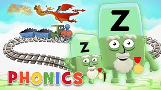 Phonics  Learn to Read  The Letter Z  Journey Through the Alphabet  Alphablocks [upl. by Fin281]