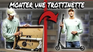 COMMENT MONTER SA TROTTINETTE FREESTYLE ETHIC  SYSTEME ICS erawan et artefact [upl. by Anitrak]