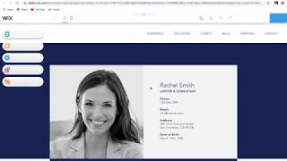 HOW TO CREATE AN EPORTFOLIO USING WIXCOM [upl. by Mich249]