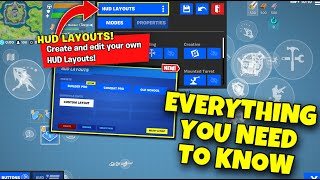 NEW HUD Layout Tool In Fortnite Mobile Multiple HUDs amp More  Surfnboy [upl. by Sral115]