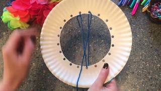 Paper Plate Dream Catchers [upl. by Virgil]