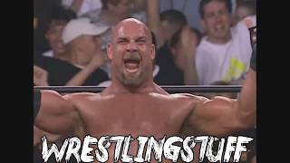 WCW Goldberg 1st Theme Song  quotInvasionquot With Tron [upl. by Locklin]