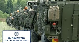 BundeswehrMarsch nach Estland  Saber Strike 2016 [upl. by Neumark835]