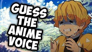 Guess The Anime Voice Dubbed [upl. by Rosanna624]