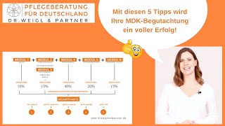 Mit diesen 5 Tipps wird Ihre MDK Begutachtung ein voller Erfolg [upl. by Ainesell]