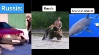 USA vs Russia best meme TikTok compilation Moscow Moscow [upl. by Icyaj]