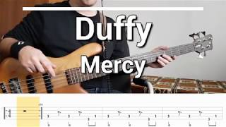 Duffy  Mercy Bass Cover TABS [upl. by Rainie]