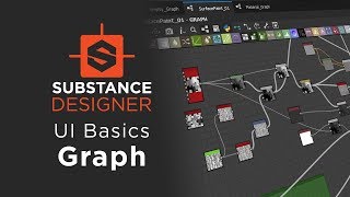 Substance Designer UI Basics Graph View  Adobe Substance 3D [upl. by Novehc5]