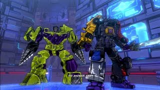 Transformers Devastation Boss Fight Devastator Menasor [upl. by Cochran]