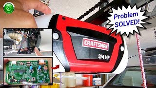 Craftsman Garage Door Opener Repair [upl. by Ycats]