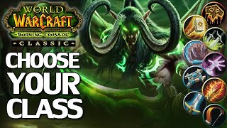 WoW Burning Crusade Classic Class Picking Guide [upl. by Merrell]