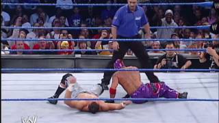 Torrie Wilson amp Rey Mysterio vs Jamie Noble amp Nidia  WWE SmackDown 09192002 [upl. by Novihs]