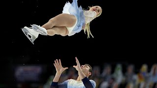 Knierim and Fraziers monster free skate takes US Nationals by storm  NBC Sports [upl. by Yanaj312]