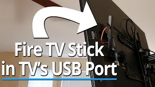 Powering a Fire TV Stick with a TVs USB Port  Can You Do This [upl. by Baggott580]