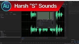 How to Remove Sibilance in Audition – Reduce Harsh “S” Sounds with the Audition De Esser [upl. by Hillell]