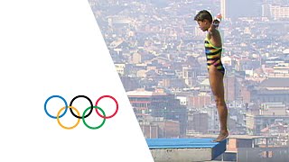 13 Year Old Mingxia Fu China Wins Diving Gold  Barcelona 1992 Olympics [upl. by Brigida]