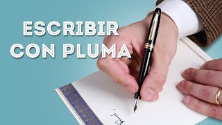 Cómo escribir con pluma [upl. by Cornwall]