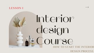 How To Get Started The Steps of Interior Design Process [upl. by Husha]