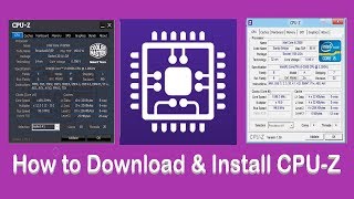 How to Download amp Install CPUZ on Windows 10  Easy Download [upl. by Nynahs]