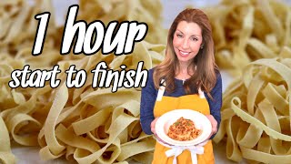 Semolina Pasta Recipe with a Kitchenaid [upl. by Idoj270]