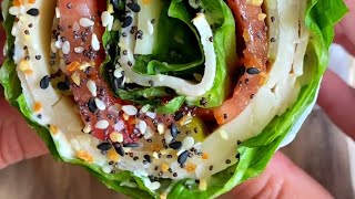 Lettuce Wrap “ Sandwich “ [upl. by Alaj799]