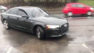 2012 Audi A6 QUATTRO SUPER CHARGED w Straight Pipe TRUE DUALED [upl. by Einaffets]