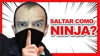 TUTORIAL PARA SALTAR COMO NINJA  Parkour Tricking Acrobacias [upl. by Sacram]