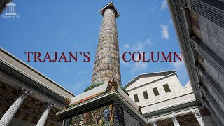 quotHISTORY IN 3Dquot  ANCIENT ROME 320 AD  Trajans column FULLPAINTED 3D reconstruction [upl. by Aelegna]