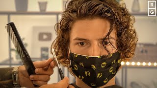 MediumLong Curly Hairstyle 2021 Shawn Mendes Haircut [upl. by Shaia445]