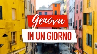 VISITARE GENOVA IN UN GIORNO Le 10 Cose da Vedere a Piedi in Un Giorno [upl. by English]