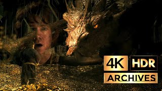 The Hobbit  The Desolation of Smaug ● Part 2 of 3 ● The Hobbit And The Dragon  HDR  4K  51 [upl. by Alyag]