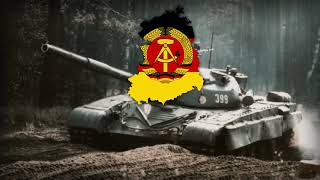 quotUnsere Panzerdivisionquot  East German Tank March [upl. by Adnauqahs]