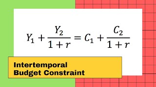 Deriving the Intertemporal Budget Constraint Detailed [upl. by Hanah671]