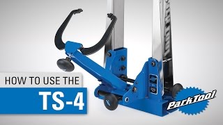 How To Use amp Center the TS4 Professional Wheel Truing Stand [upl. by Trauner]