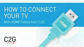 How to Connect TV to Bluray or DVD Player [upl. by Wessling]